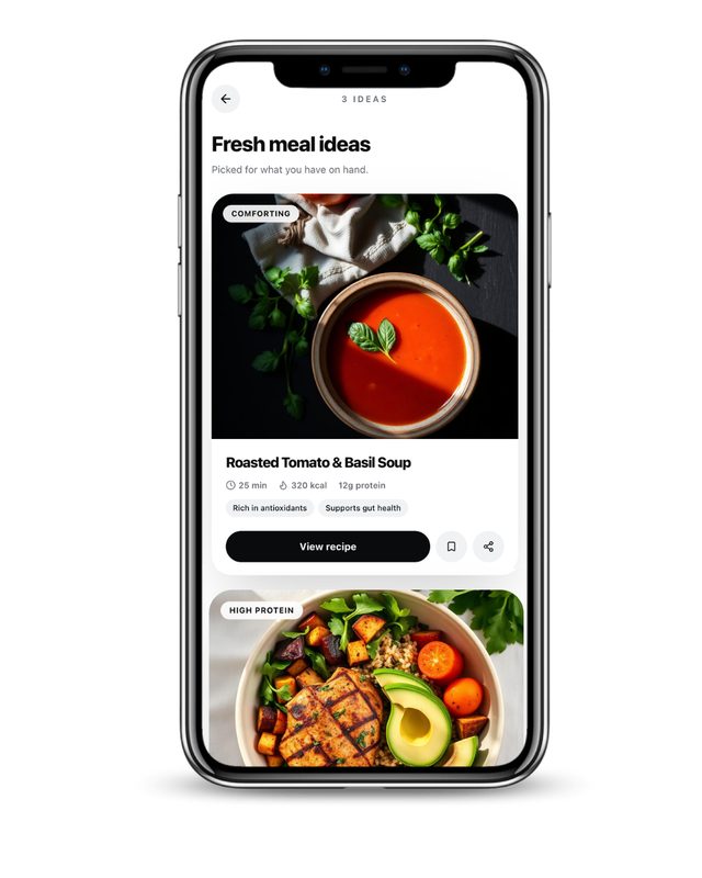 Snap2Meal: three meals